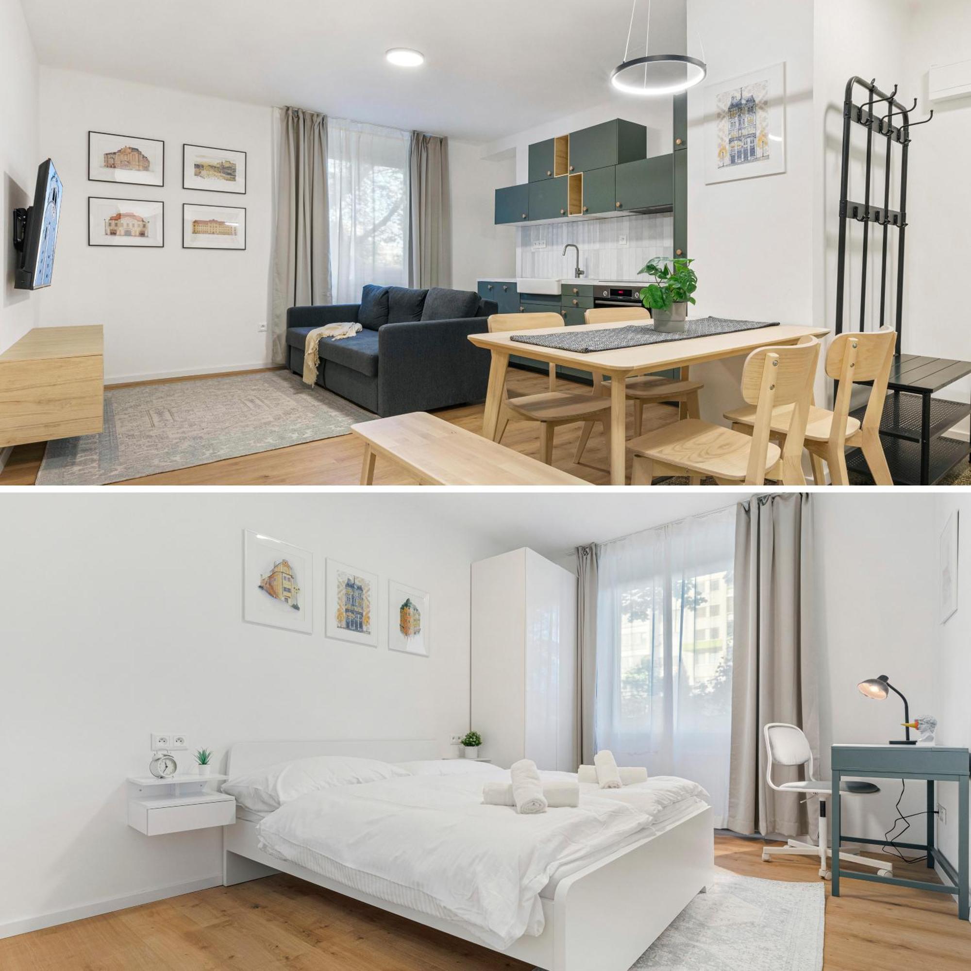 Bratislava Touch 2 Bedroom Apt Bagian luar foto